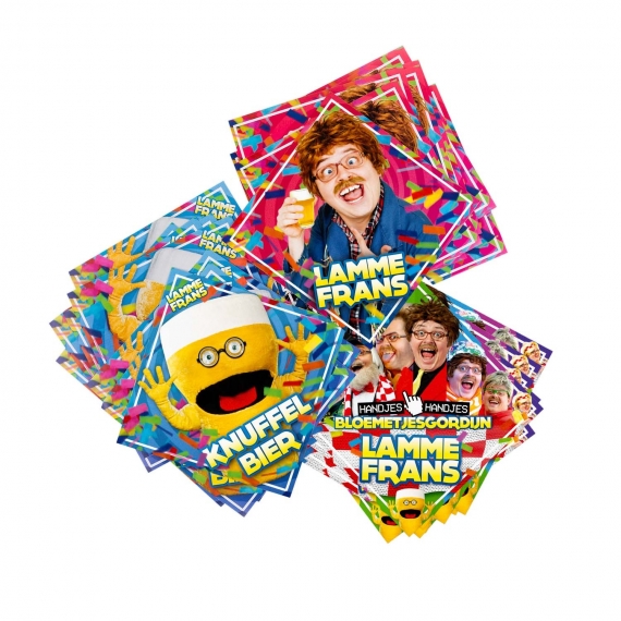 Lamme Frans Stickerpakket (33 stuks)